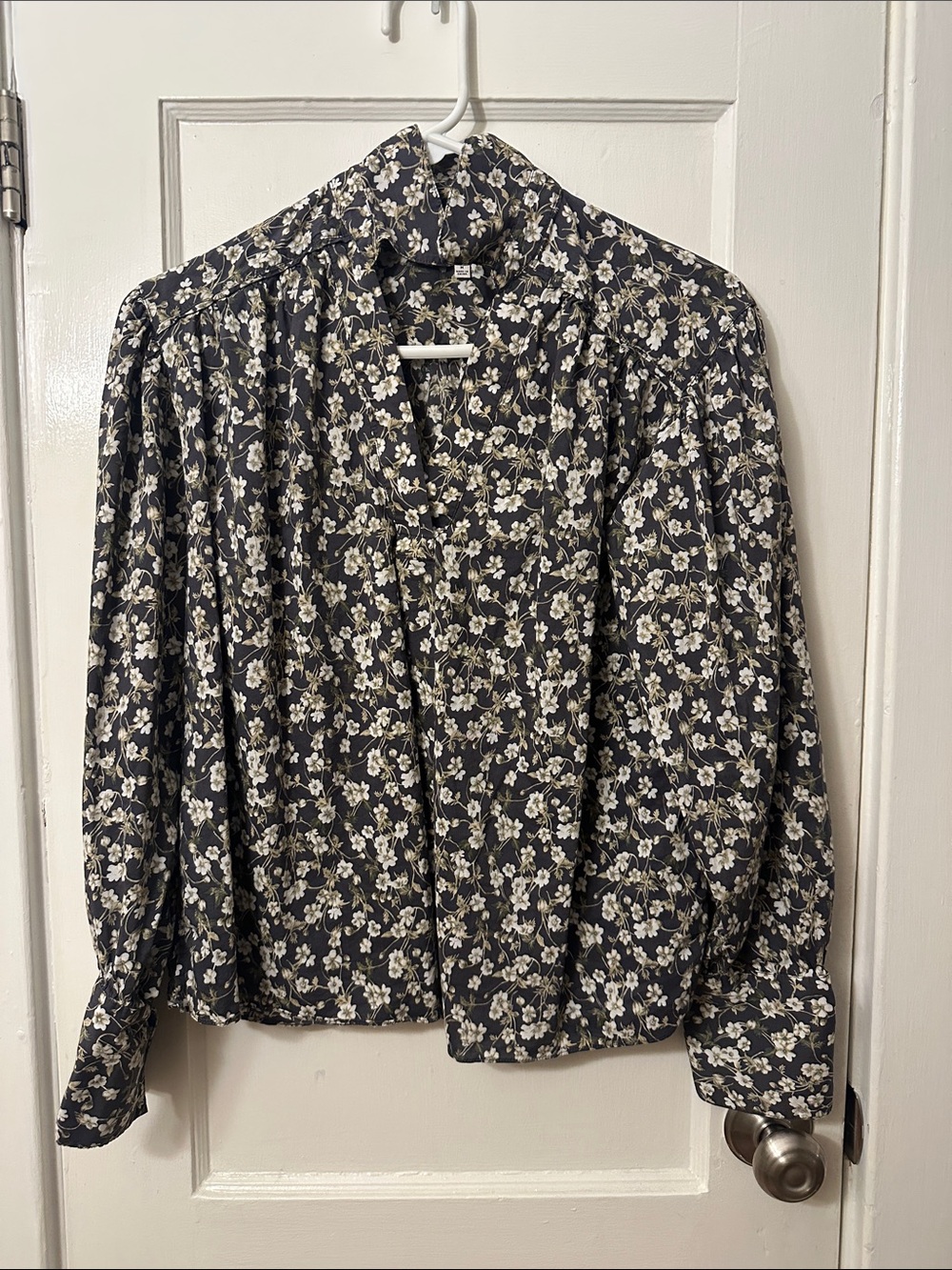 Madewell Floral Blouse Size M